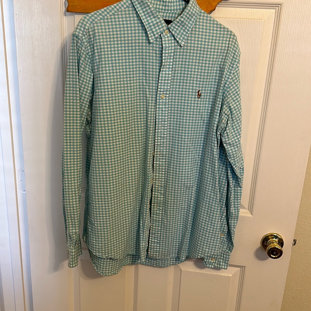 L Ralph Lauren button up dress shirt